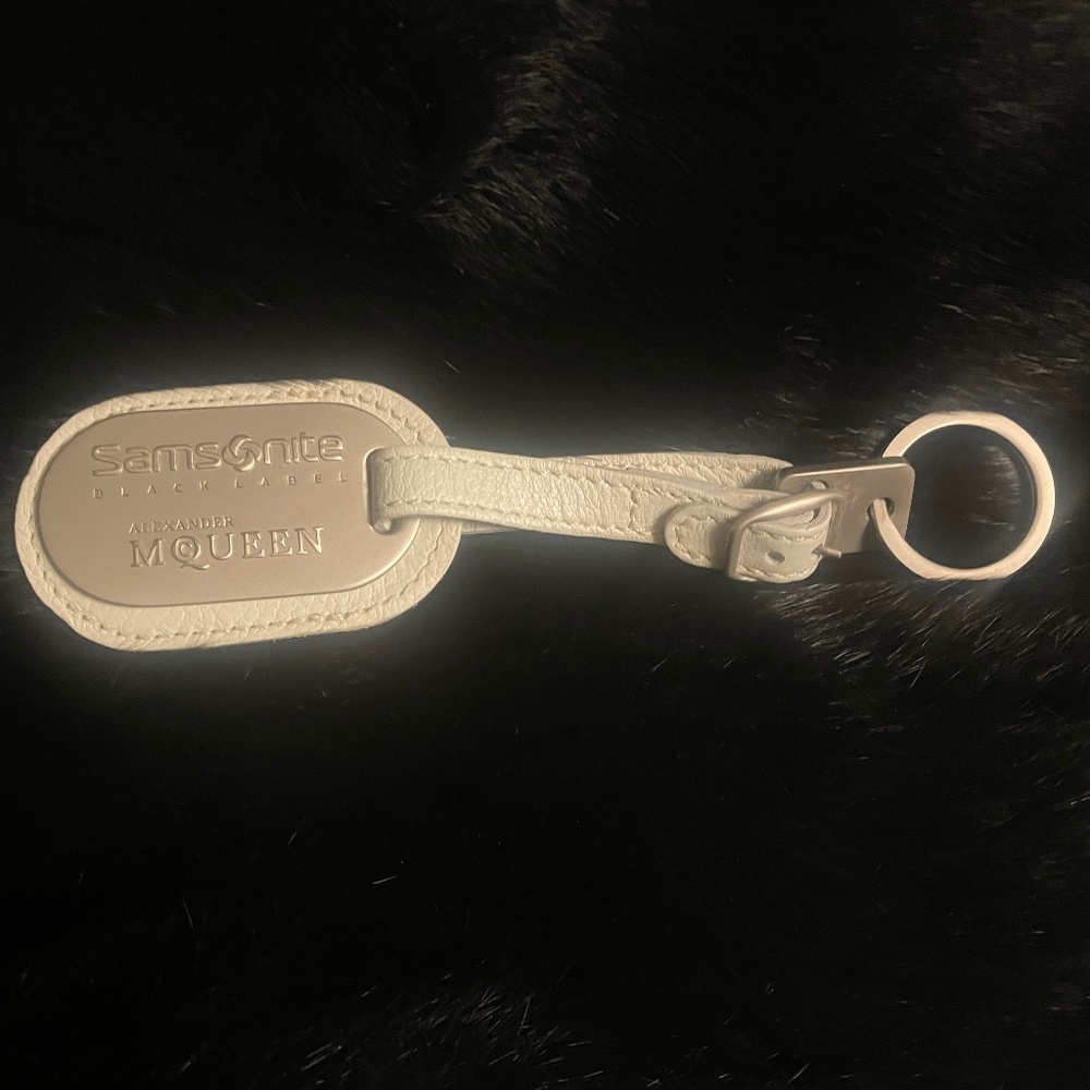 McQueen x Samsonite Black Label Luggage Tag